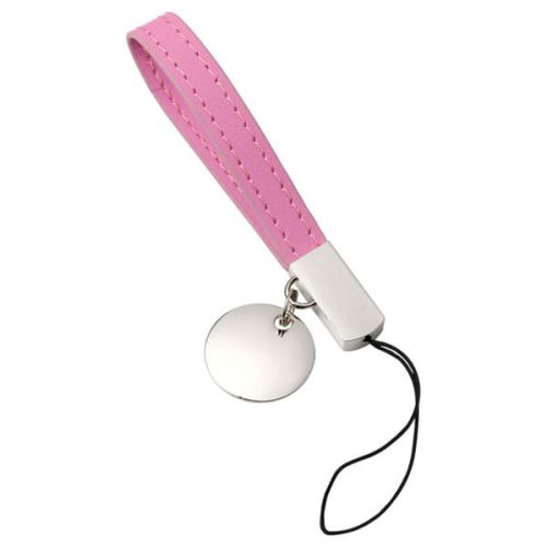 Smycz krótka różowa 7262