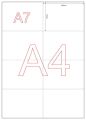 Papier perforowany A4 do A7