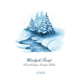  Kartka Boże Narodzenie - perła - wzór 14