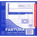  Faktura netto 2/3 A5 131-4E z jedną stawką podatku - okładka