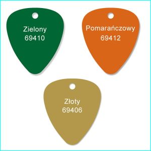 Identyfikator dla psa - trójkąt duży