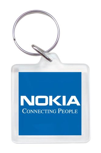 Brelok akrylowy 31x31mm 2-częściowy