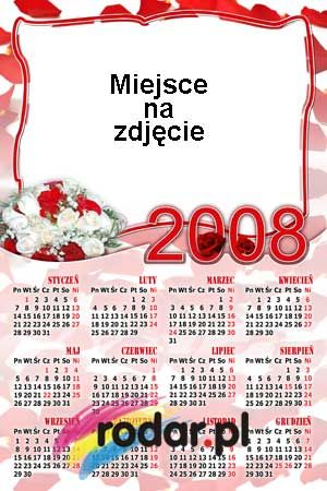 Kalendarz 1- planszowy 320x450mm ze zdjęciem - wzór 17