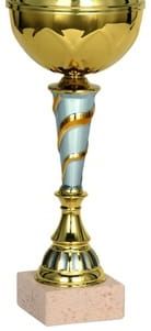 Puchar 8075B wys.30cm złoto-srebrny