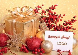 Kartka Boże Narodzenie  -A6 poziom- wzór 19