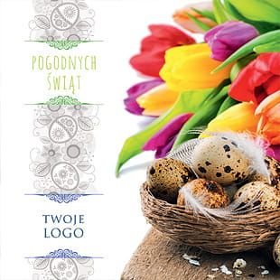 Wielkanoc kwadrat - wzór 46