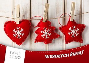 Kartka Boże Narodzenie  -A6 poziom- wzór 29