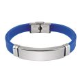 Bransoletka opaska na rękę niebieska 24025