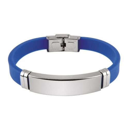 Bransoletka opaska na rękę niebieska 24025