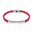 Opaska na rękę wąska czerwona 24068