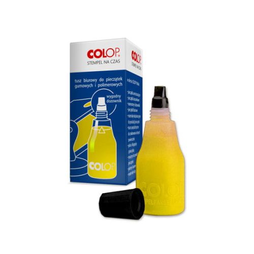 Tusz żółty do pieczątek