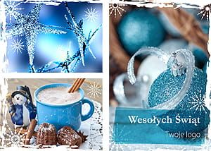 Kartka Boże Narodzenie  -A6 poziom- wzór 39