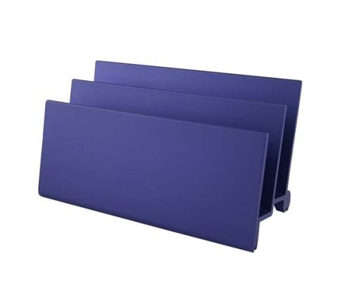 Stojak na karteczki niebieski