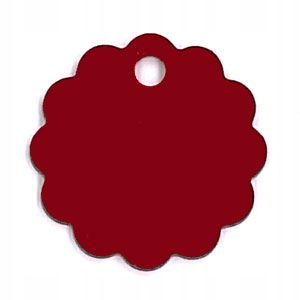 Identyfikator dla psa i kota-chmura 69440 czerwona