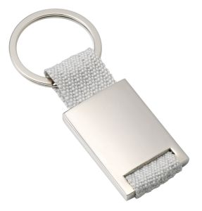 Identyfikator dla psa metalowy 7455 taśma szara