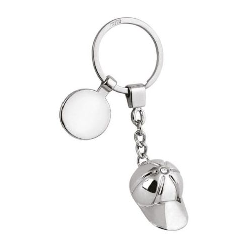 Brelok czapka bejsbolówka 7934 z okrągłą zawieszką