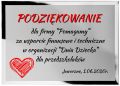 Tabliczka z nadrukiem - przykład nadruku