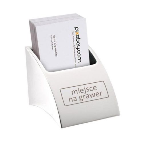 stojak na wizytówki