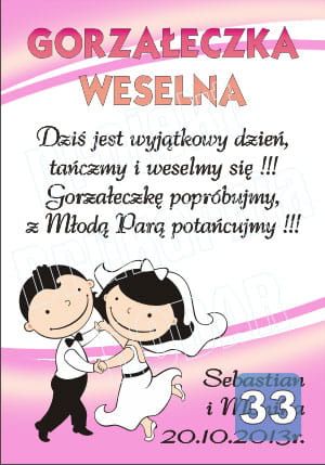 Etykieta wzór 33