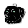 Identyfikator labrador czarny