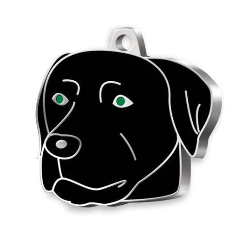 Identyfikator labrador czarny