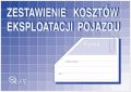 Zestawienie kosztów eksploatacji pojazdu K18