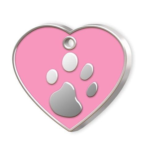 identyfikator w kształcie serca