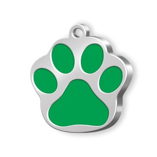 Identyfikator łapka zielona