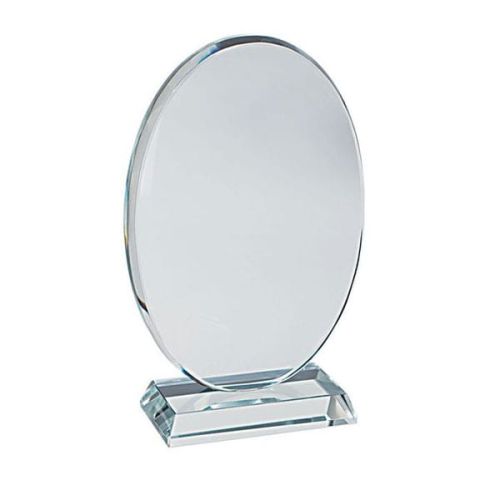 Miniatura statuetki szklanej