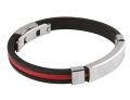 Bransoletka czarno-czerwona