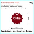 Identyfikator chmura 69440 czerwona mała
