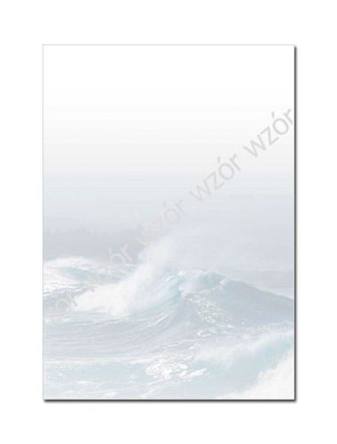 Barwny arkusz "Fala" A4