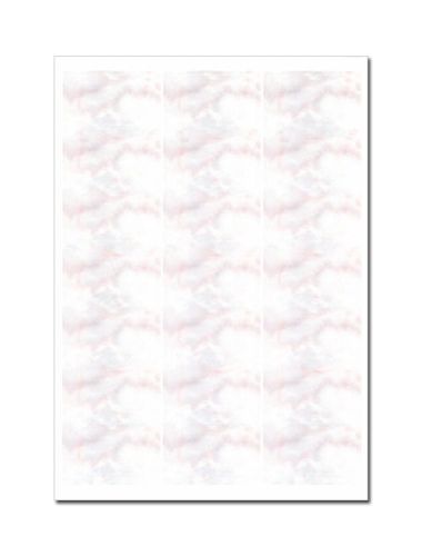 Etykieta samoprzylepna Marmur Rosso 62x39mm - arkusz