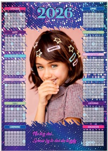 Kalendarz B2 wzór 1