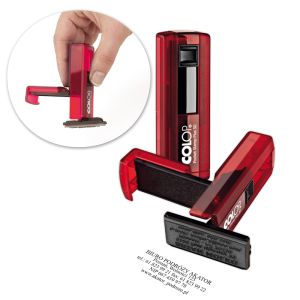 Pieczątka kieszonkowa Colop Pocket Stamp Plus 30 rubinowy