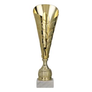 Puchar 7264 plastikowy złoty 38,5cm