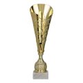 Puchar 7264 plastikowy złoty 38,5cm