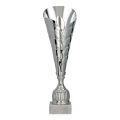 Puchar 7264 plastikowy srebrny 38,5cm