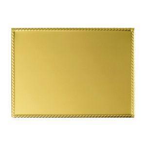 Tabliczka 24630 złota 230x180mm z nadrukiem