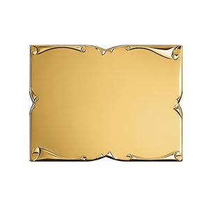 Tabliczka 24646 złota 130x180mm z nadrukiem