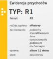  Ewidencja przychodów - ryczałt R1