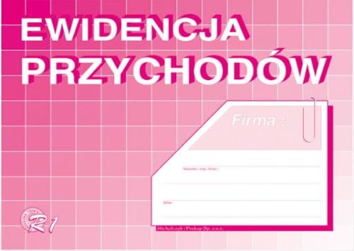  Ewidencja przychodów - ryczałt R1