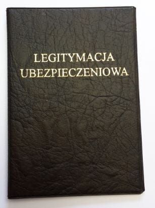 Okładka na legitymację ubezpieczeniową