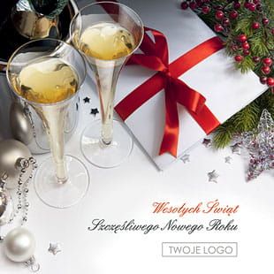  Kartka Boże Narodzenie - perła - wzór 13