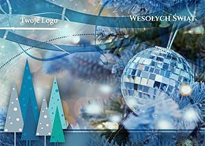 Kartka Boże Narodzenie  -A6 poziom- wzór 38