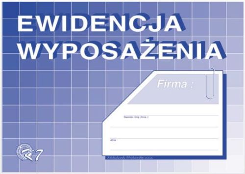 Ewidencja wyposażenia K7