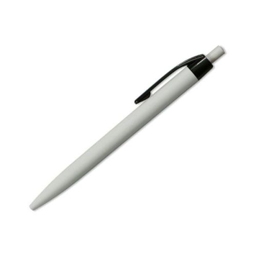 Długopis Netto biało-czarny